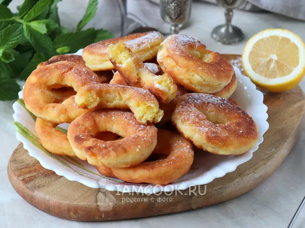 Фото блюда: Калачи из творога на сковороде