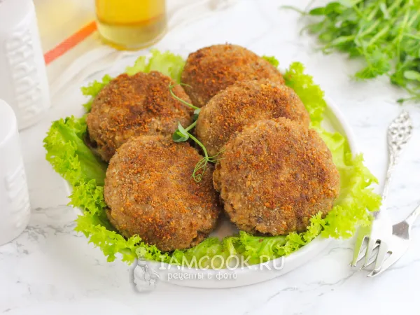 Фото блюда: Котлеты из вареного мяса