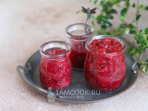 Фото блюда: Малиново-яблочное варенье