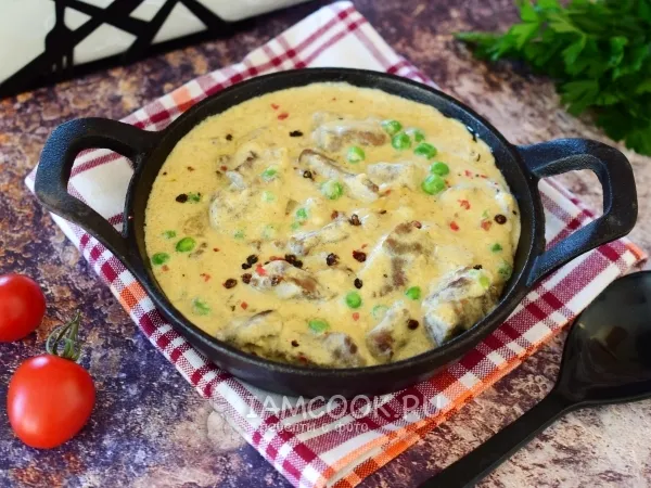 Фото блюда: Фрикасе из говядины