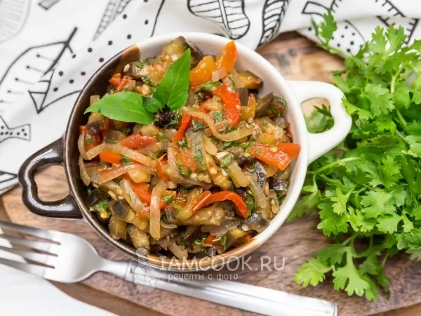 Фото блюда: Салат из овощей по-корейски