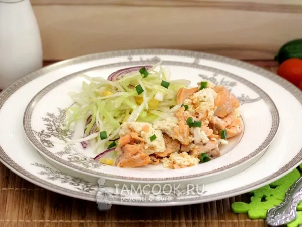 Фото блюда: Красная рыба в мультиварке