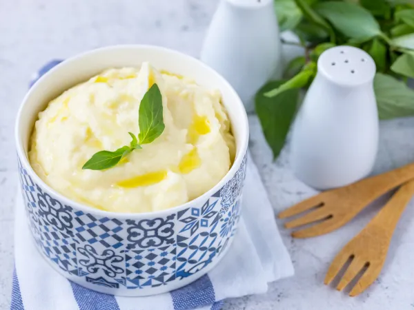 Фото блюда: Картофельное пюре со сливками и маслом