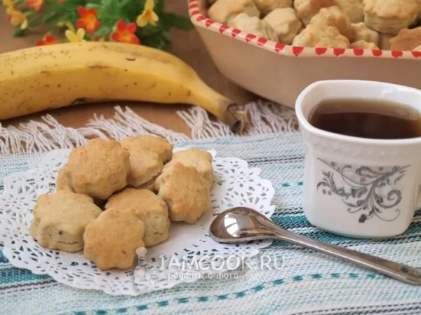 Фото блюда: Банановое печенье