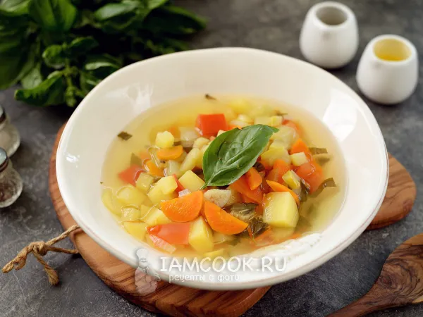 Фото блюда: Суп из ревеня