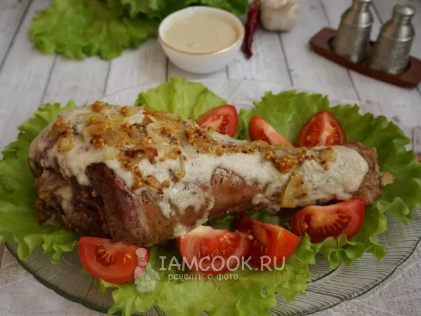 Фото блюда: Голень индейки в топленом молоке