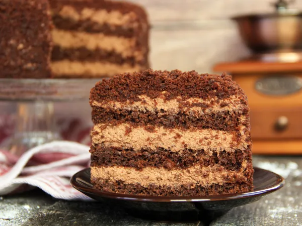 Фото блюда: Торт «Шоколадный бархат»