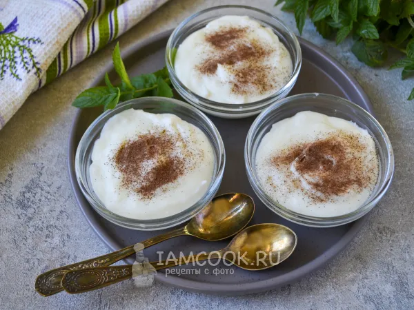 Фото блюда: Мухаллеби (турецкий десерт)