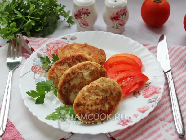 Фото блюда: Котлеты из белого амура