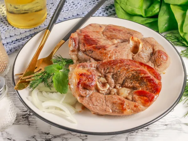 Фото блюда: Котлеты натуральные из баранины (на косточке)