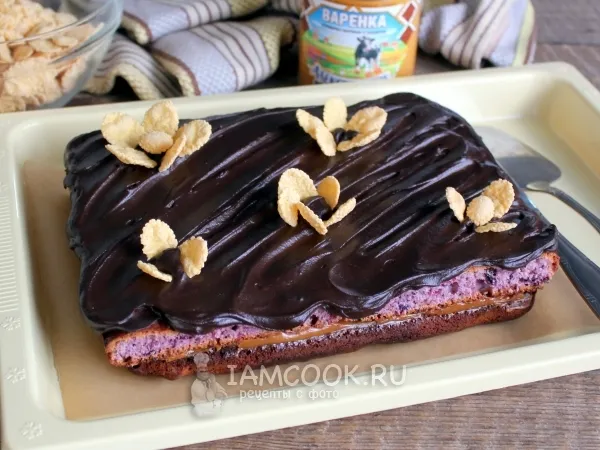 Фото блюда: Торт со смородиновым вареньем