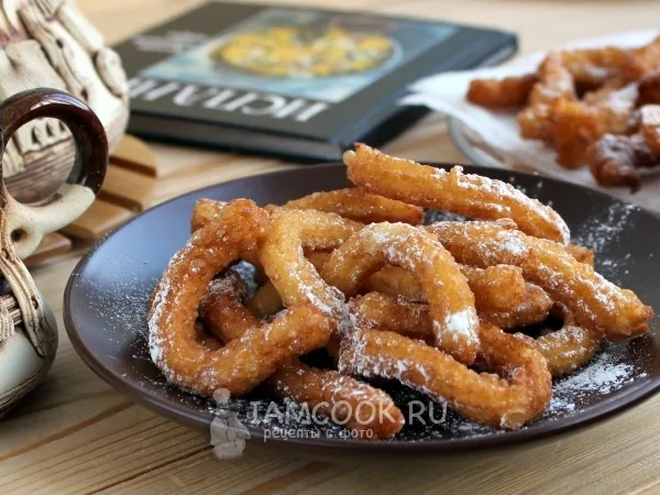 Фото блюда: Испанское печенье «Чуррос»