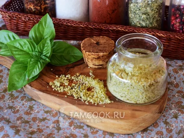 Фото блюда: Базиликовая соль