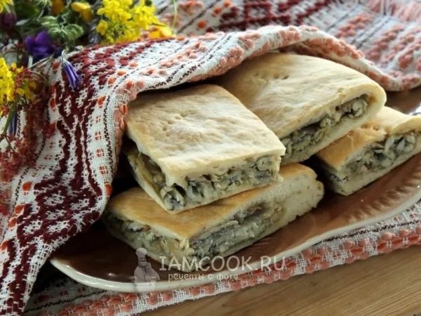 Фото блюда: Пирог с мойвой