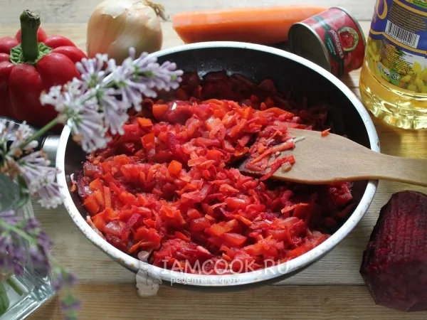 Фото блюда: Зажарка для борща