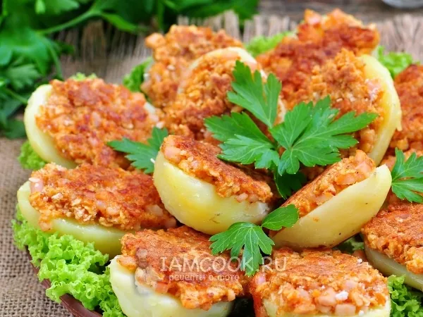 Фото блюда: Панированный картофель