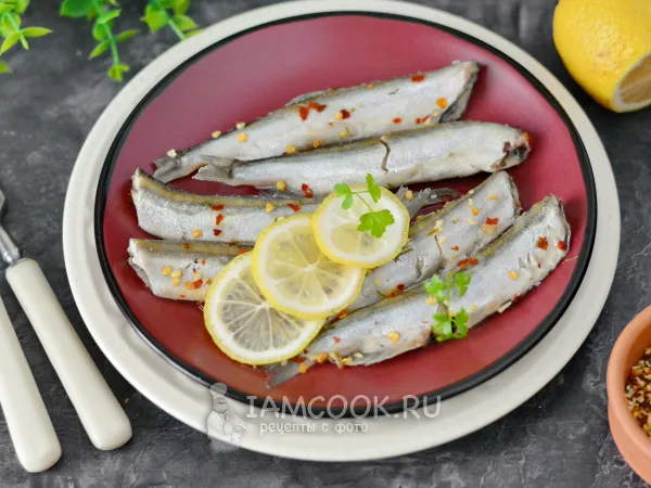 Фото блюда: Мойва на пару