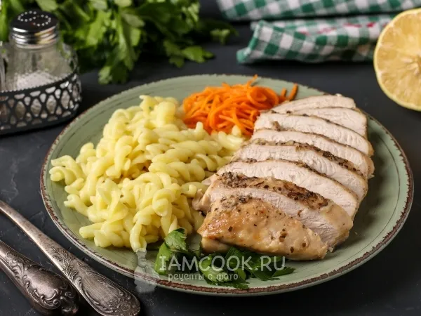 Фото блюда: Куриное филе в лимонном соусе в духовке