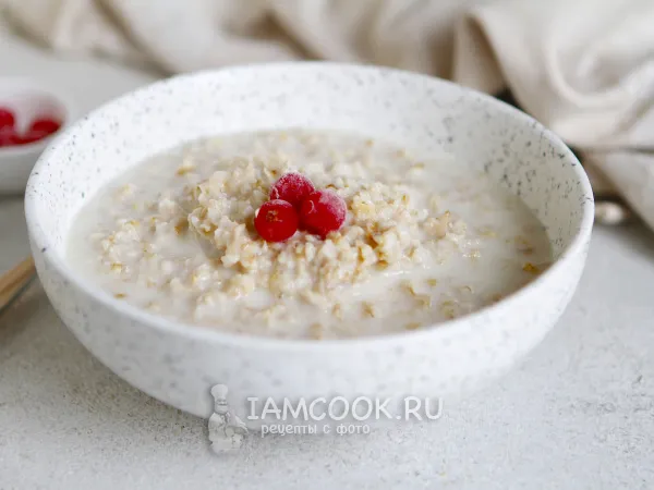 Фото блюда: Овсянка сувид (су-вид)