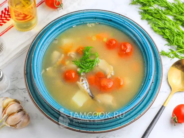 Фото блюда: Уха с перловкой