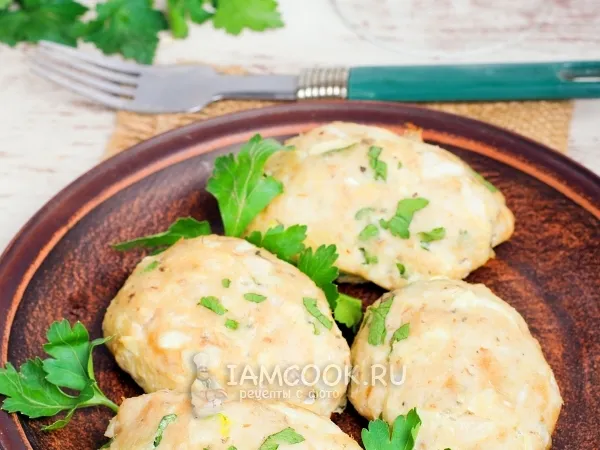 Фото блюда: Котлеты диетические рыбные