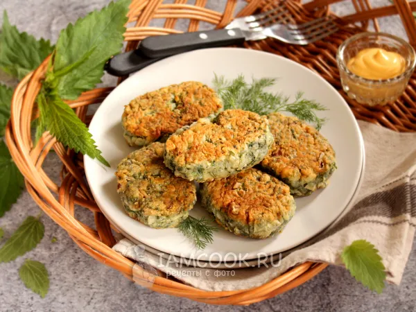 Фото блюда: Котлеты из крапивы