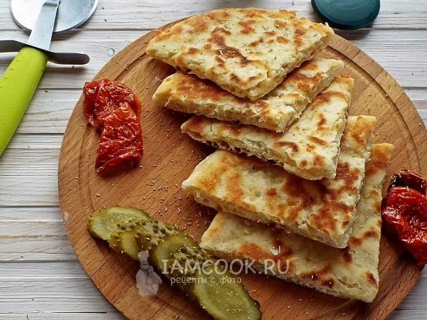 Фото блюда: Лепёшки на ряженке на сковороде