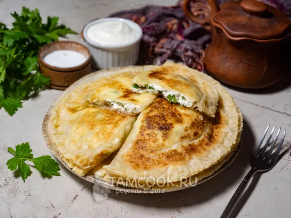 Фото блюда: Слоеные чуду с творогом