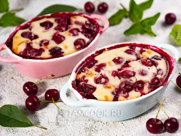 Фото блюда: Вишнёвый клафути