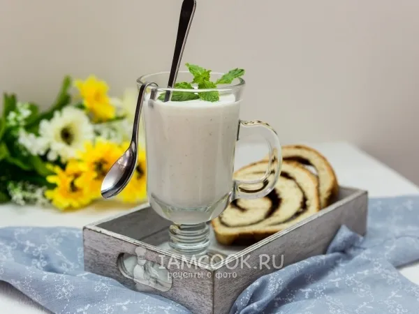 Фото блюда: Творожно-кокосовый смузи