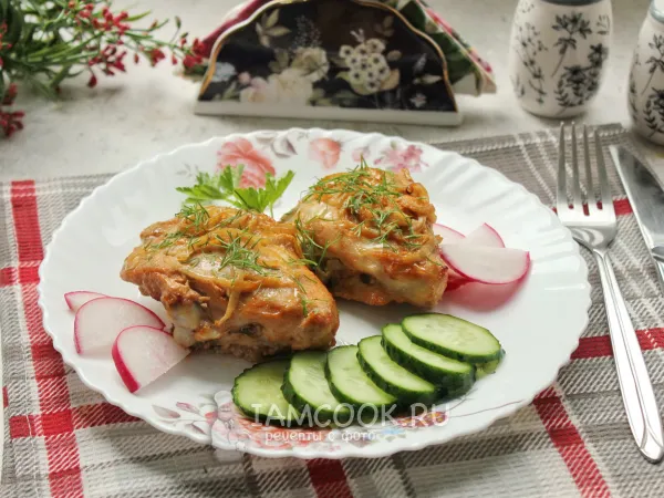 Фото блюда: Курица по-канадски