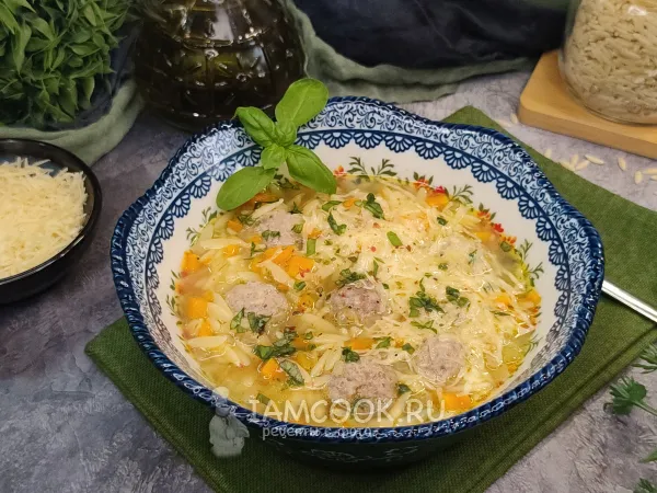 Фото блюда: Пастина (итальянский суп)