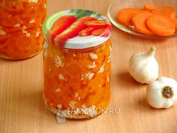 Фото блюда: Морковь, маринованная с чесноком