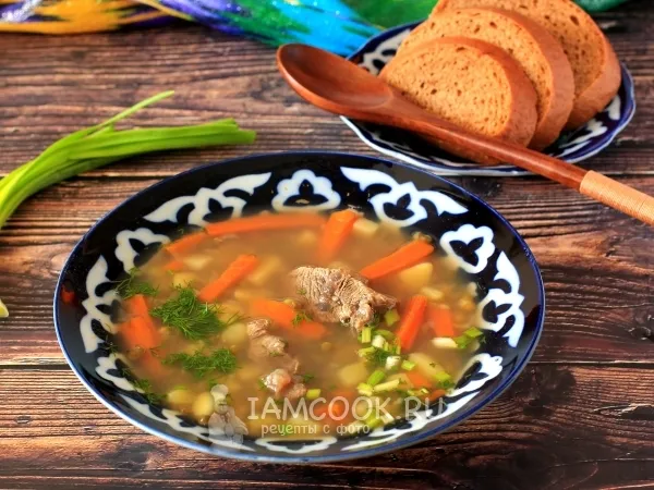 Фото блюда: Суп с говядиной и машем