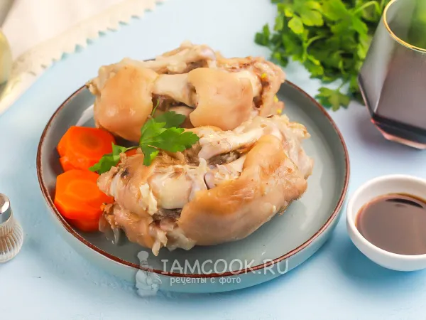 Фото блюда: Свиные ножки в мультиварке