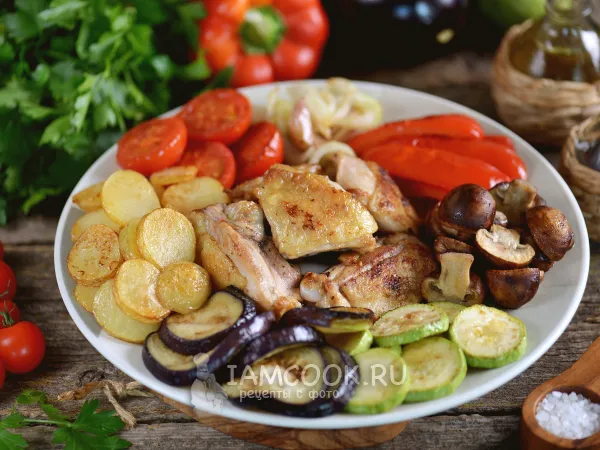 Фото блюда: Садж из курицы