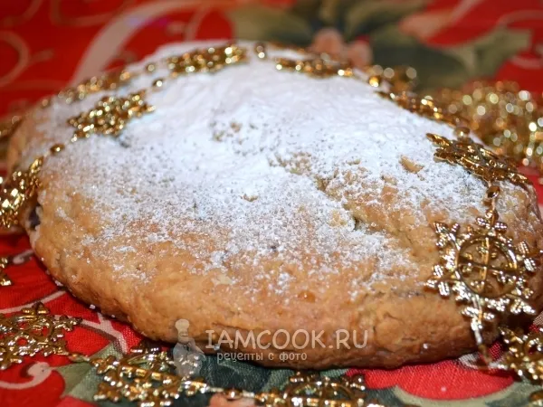 Фото блюда: Творожный штоллен