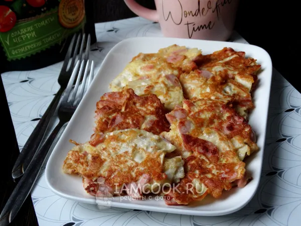 Фото блюда: Блинчики из лаваша с начинкой