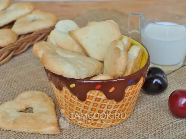 Фото блюда: Домашнее сливочное печенье