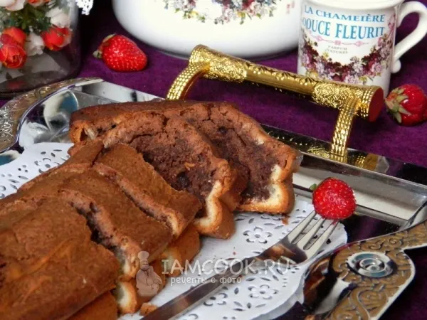 Фото блюда: Кекс с нутеллой