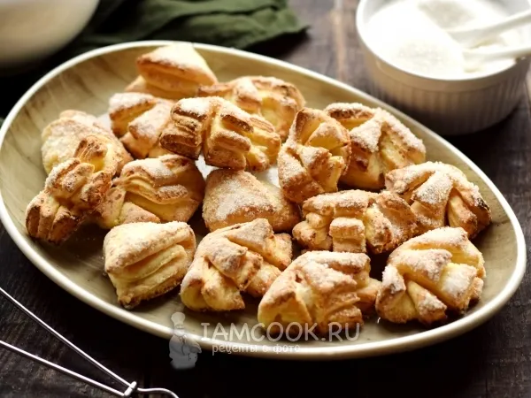 Фото блюда: Творожное печенье с маргарином