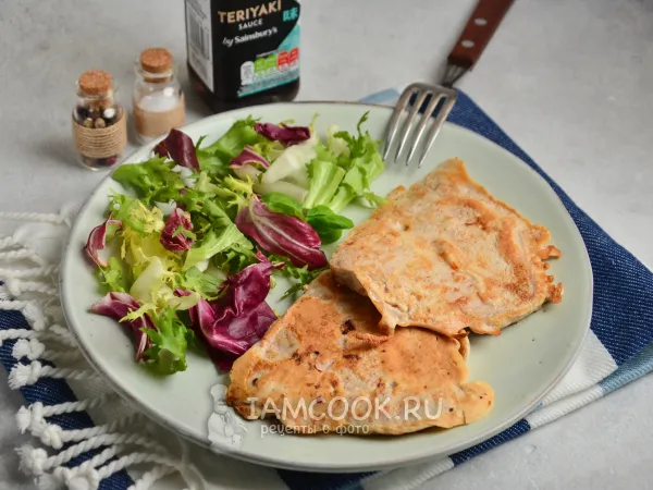 Фото блюда: Тунец в кляре