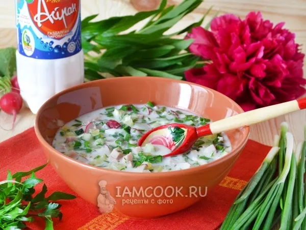 Фото блюда: Окрошка на айране