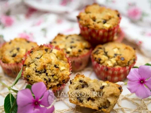 Фото блюда: Миндальные маффины (безглютеновая выпечка)