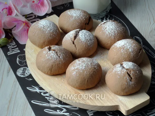 Фото блюда: Пряники с шоколадной начинкой