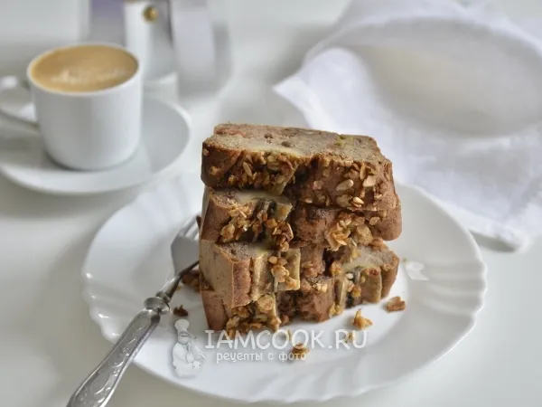 Фото блюда: Банановый хлеб без сахара