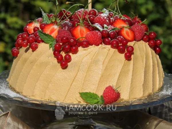 Фото блюда: Торт «Рыжик» в мультиварке