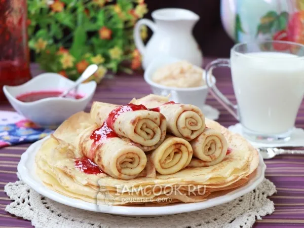 Фото блюда: Блины на манке