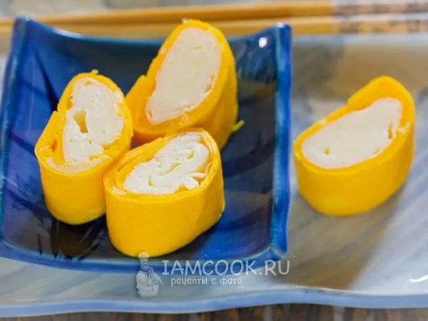 Фото блюда: Японский яичный рулет