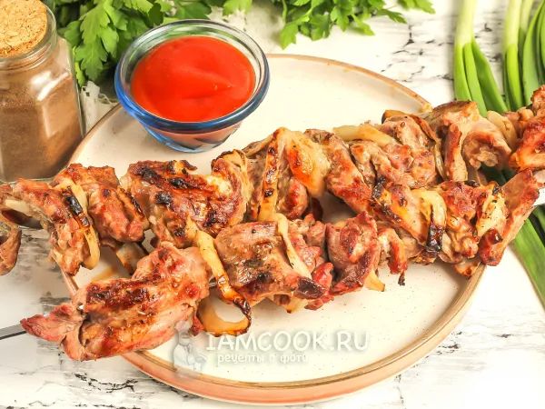 Фото блюда: Шашлык из баранины (+маринад с уксусом)